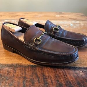 Cole Haan chestnut hose it loafers Sz 9